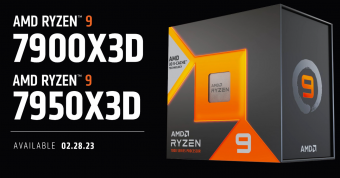 AMD 宣布锐龙 7000X3D 系列台式机处理器将于 2 月 28 日起上市