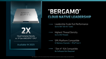 AMD2023 年将推出Genoa-X、Bergamo、Siena 和 Instinct MI300数据中心产品