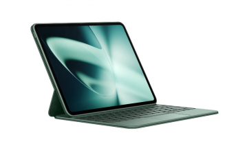 一加正式发布首款平板电脑OnePlus Pad  采用绿色铝合金外壳，配备 11.6 英寸屏
