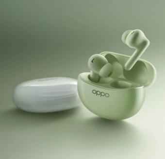 4月3日OPPO Enco Free3 真无线降噪耳机正式开售     有青霜白和竹影绿两种配色