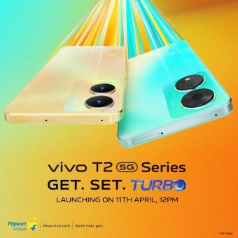 vivo将于4月11日在印度推出vivo T2 5G 和 vivo T2x 5G