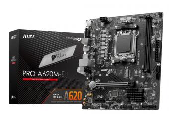 AMD  PRO A620M-E 主板上架      采用 AM5 处理器接口，标价 699 元