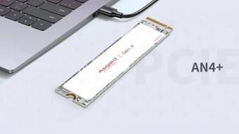 阿斯加特AN4+ PCIe 4.0新品SSD上市     速度达7450MB/s，2TB 578元