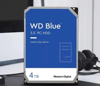 西部数据推出采用 CMR 技术的蓝盘WD40EZAX     4TB 容量售价 549 元