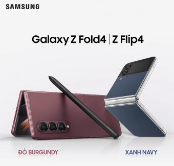 三星扩大Galaxy Z Fold 4 /Flip 4 折叠屏手机在越南的颜色版本