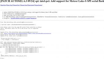 英特尔第14代酷睿Meteor Lake-S桌面处理器支持添加到即将推出Linux 6.3 内核中