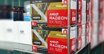 AMD Radeon RX 7600 在亚洲上架可能会在 5 月 25 日发布