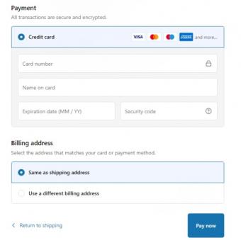 Shopify与Oceanpayment推出新支付解决方案Shopify's onsite credit card processing