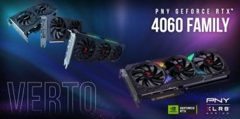 PNY必恩威推出VERTO GeForce RTX 4060显卡系列