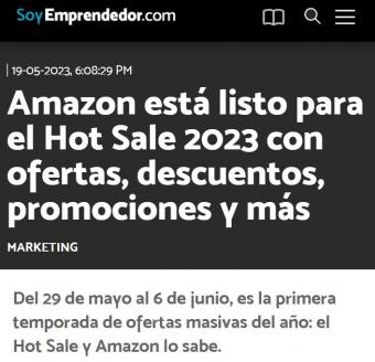 墨西哥Hot Sale大促将于5月29日至6月6日举行