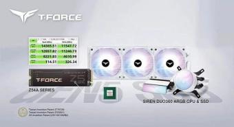 十铨推出T-Force Z54A PCIe 5.0 固态硬盘：市场上最快消费类 PCIe 5.0 SSD