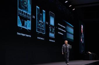 5月29日英伟达在2023 台北电脑展上发布Grace Hopper 超级芯片全面投产