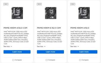 华硕推出三款 Prime H510 主板新品：采用 H470 芯片组和 LGA1200 平台