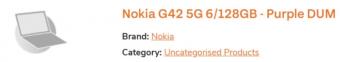诺基亚亲民5G G42手机将推出：搭载安卓 13 系统，配6GB和128GB内存