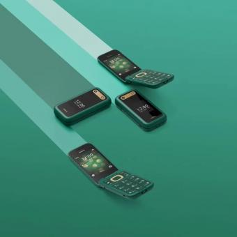 诺基亚2660 Flip手机新增粉色和绿色：欧洲市场接受预订，售价为79.90欧元
