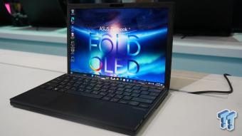 华硕展示Zenbook 17 Fold OLED 可折叠笔记本:配备英特尔第 12 代 Core i7 处理器