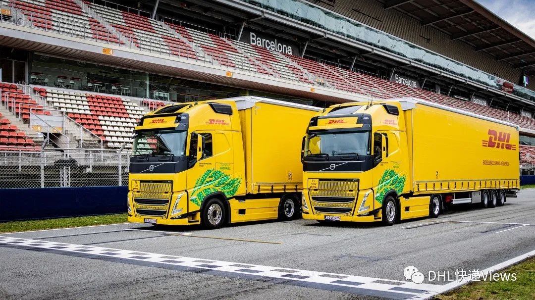 DHL和F1携手推出使用首支采用生物燃料的重卡车队，助力F1实现至2030年净零排放的目标