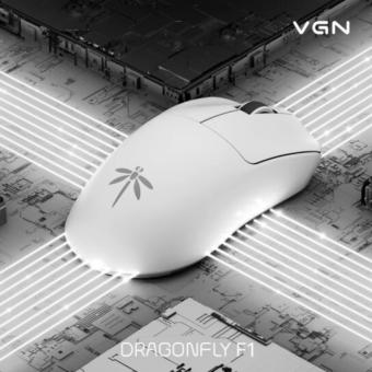 VGN 蜻蜓推出新无线游戏鼠标 F1 MOBA：采用环诺冰莓粉点微动