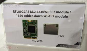 瑞昱最新Wi-Fi 7 客户端模块RTL8922AE展出：可实现 1948Mbps 的传输速率