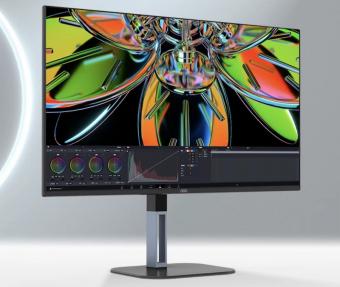 AOC新V24V5C2 显示器发布：采用新的 24 英寸 1080p 100Hz面板，到手价 799 元