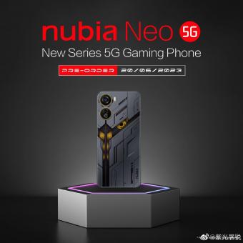 努比亚 NEO搭载 紫光展锐T820 芯片：将于6月20日在海外首发