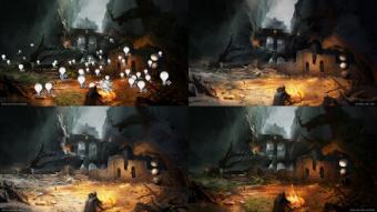 网友分享虚幻5引擎重制《黑暗之魂》篝火传火的场景