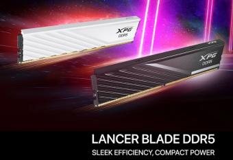 威刚XPG LANCER BLADE 系列 DDR5 内存发布：可兼容更多的 CPU 散热器型号