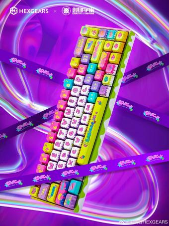 黑峡谷 HEXGEARS预热新款机械键盘：采用 78 键紧凑型设计
