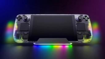JSAUX 在为 Steam Deck 推出 RGB 透明背板