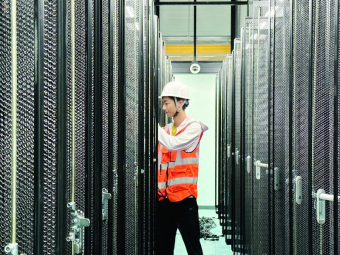中国电信宁夏数据中心项目一期2号楼即将投入运营