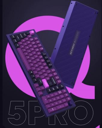 Keychron Q5 Pro 客制化 Gasket 蓝牙机械键盘上架：售 1368 元，8 月 10 日上市