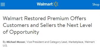 沃尔玛宣布正式推出“Walmart Restored Premium”计划
