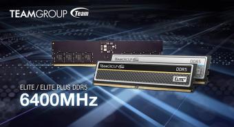 十铨宣布推出符合 JEDEC DDR5-6400 速度标准的全新 Elite 和 Elite Plus 内存产品