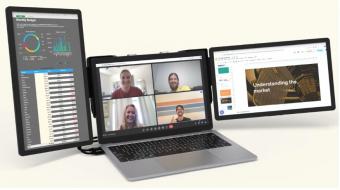 Xebec推出三屏配件：将任何本电脑变成一个移动的三屏工作站笔记
