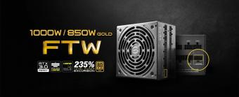 EVGA SuperNOVA 1000W / 850W Gold ATX 3.0 FTW 电源推出