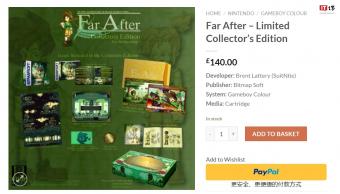 《Far After》登陆 Gameboy Color 平台：在Bitmap Soft在线商店上架限量收藏版