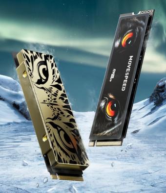移速黑豹 PCIe 4.0 M.2 SSD 的纯铜散热片版开售：搭载5mm金属散热片