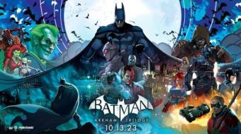 动作冒险游戏《蝙蝠侠阿卡姆三部曲》将于10月13日在Switch平台上市