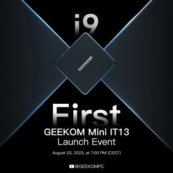 8月24日积核 Geekom 发布高性能迷你主机：配备 32GB 内存 + 2TB SSD