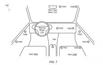 苹果获《车内定位移动设备的系统和方式》专利