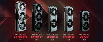 AMD RDNA3 架构显卡全部发布：包括RX 7800 XT、RX 7900 XT 等