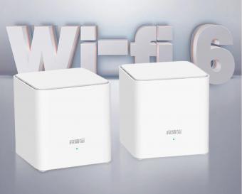 腾达首发 EM3 Wi-Fi 6 路由器套装：支持Wi-Fi 6 技术，5G 频段速率提升 38%
