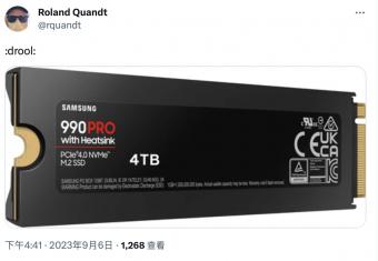 三星 990 PRO SSD 4TB 即将上市，澳大利亚标价 699 澳元