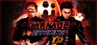 科幻主题塔防好评游戏《CARNAGE OFFERING TD》steam正式发售，限时10~34%优惠