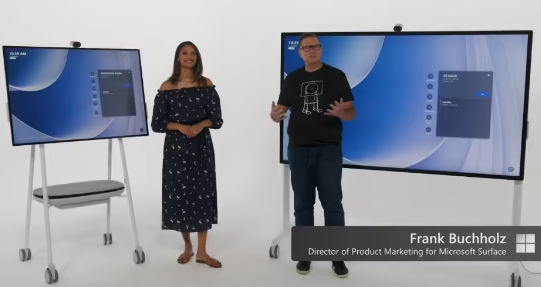 微软正式推出 Surface Hub 3 巨型触摸屏电脑：将协作和混合会议带入工作空间