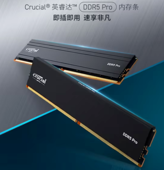 英睿达海外推出新款 Pro 系列内存条：DDR5-6000 规格，符合 JEDEC 规范