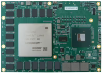 龙芯中科采用龙架构的龙芯 3C5000 16 核处理器全国产工业计算机模块上市