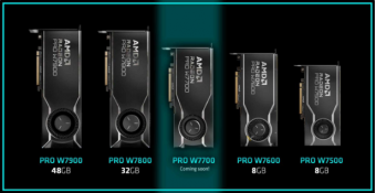 AMD预告新款 PRO W7700 工作站显卡：预计将采用 Navi 32 GPU
