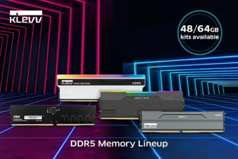 艾思科 KLEVV 科赋发布全新 DDR5 系列大容量内存：可选 48GB 和 64GB 双通道内存套装