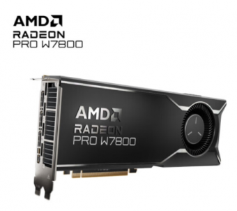 AMD Radeon PRO W7800 工作站显卡开卖：拥有 4480 流处理器